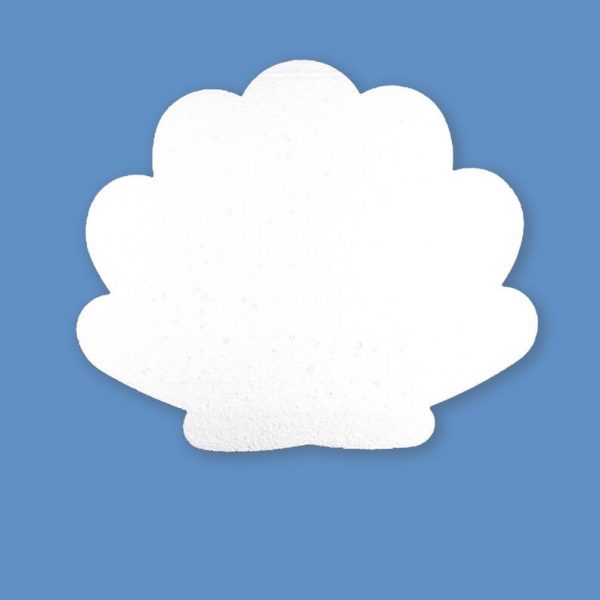 Styrofoam clam