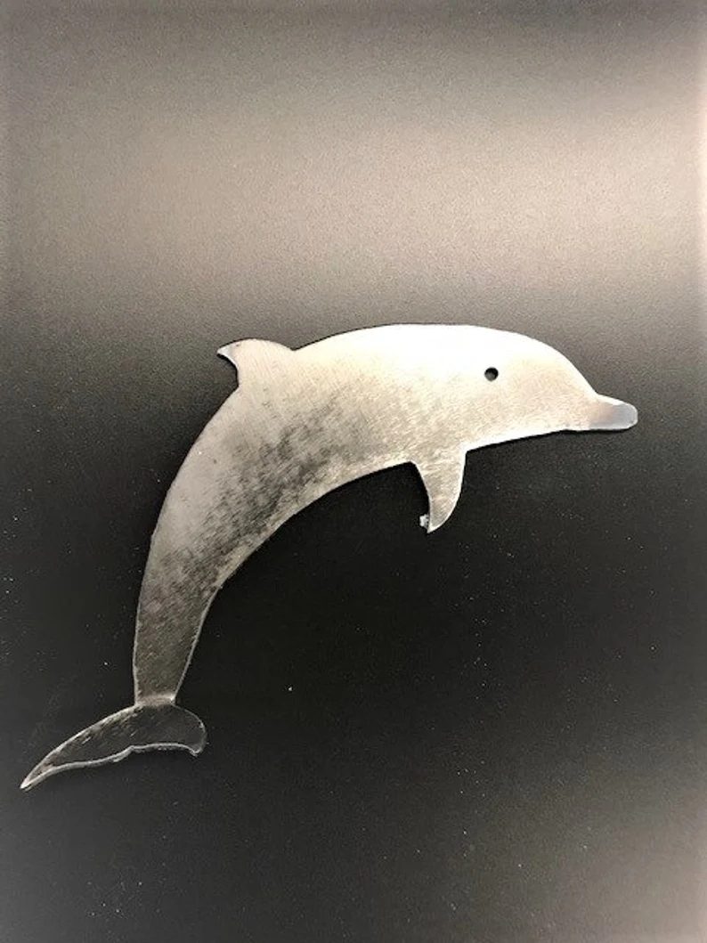 Metal Dolphin Art