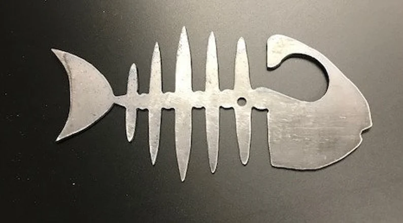 Metal Fish Art, Large