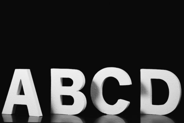 Letters A-Z 8in-20in
