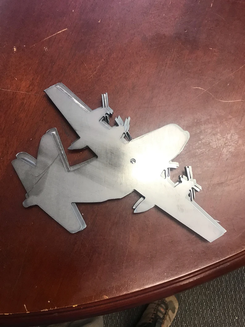 C-130 Metal Plane, Large